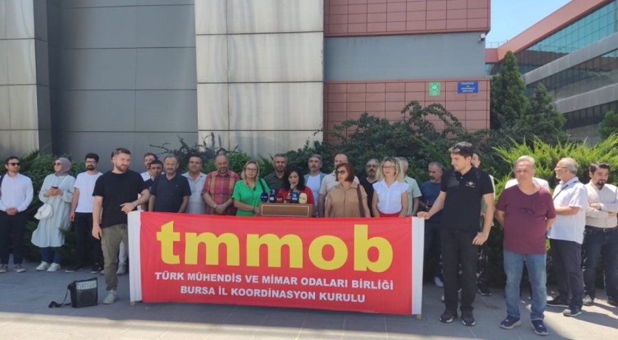 Bursa'daki mimar ve mühendislerden düşük ücretlere tepki!