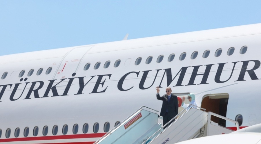 Erdoğan Katar'a gitti