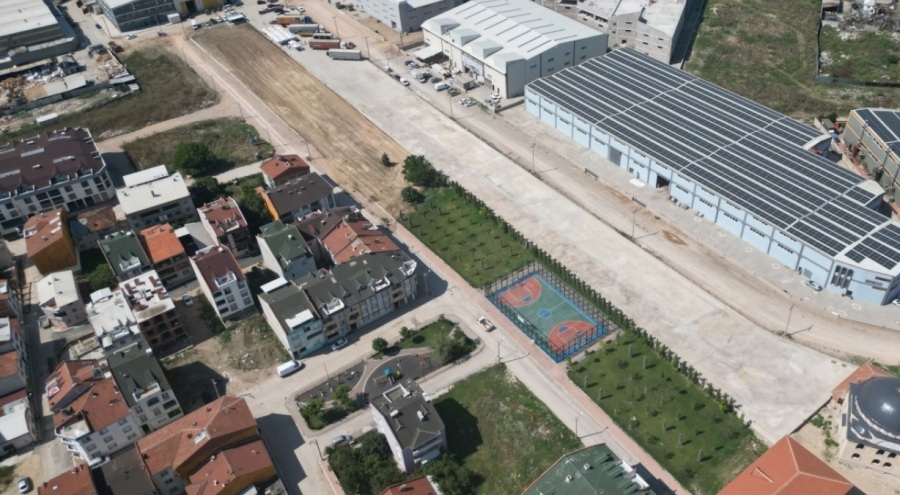İnegöl'de 60 araçlık tır parkı hizmete girdi