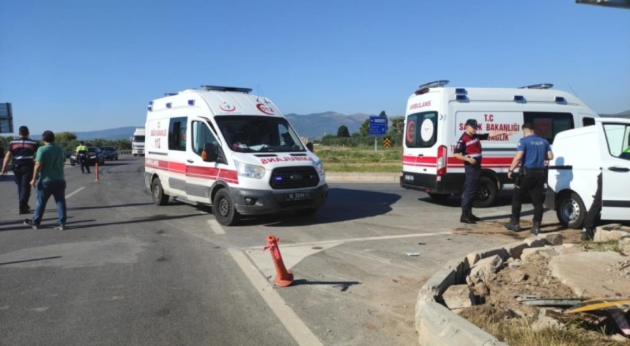 TOGG fabrikası kavşağında kaza!