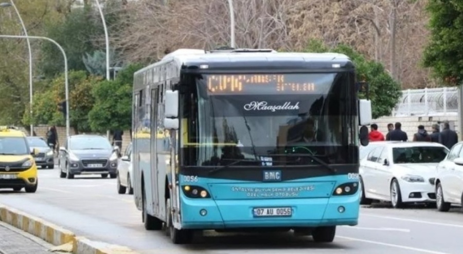 Antalya'da ulaşıma yüzde 56 zam