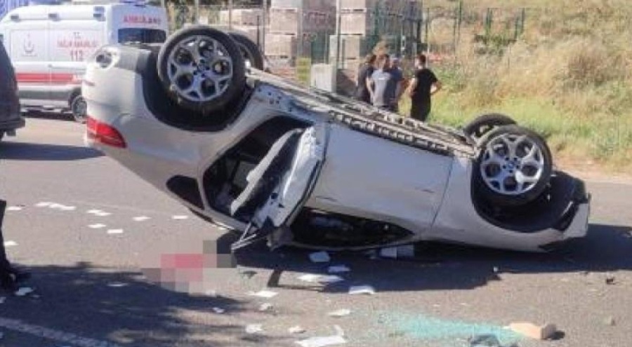 Otomobil takla attı: 6 yaşındaki çocuk öldü