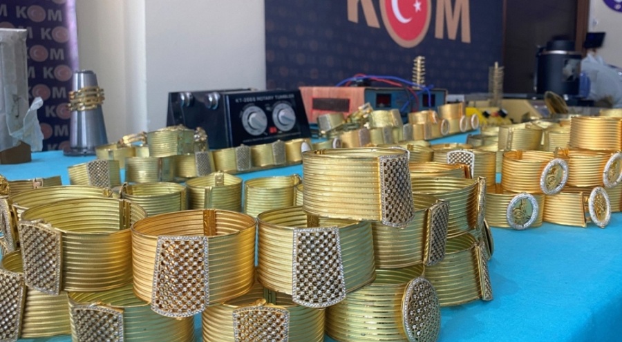 Kapalıçarşı'da 80 milyon liralık sahte altın operasyonu düzenlendi!