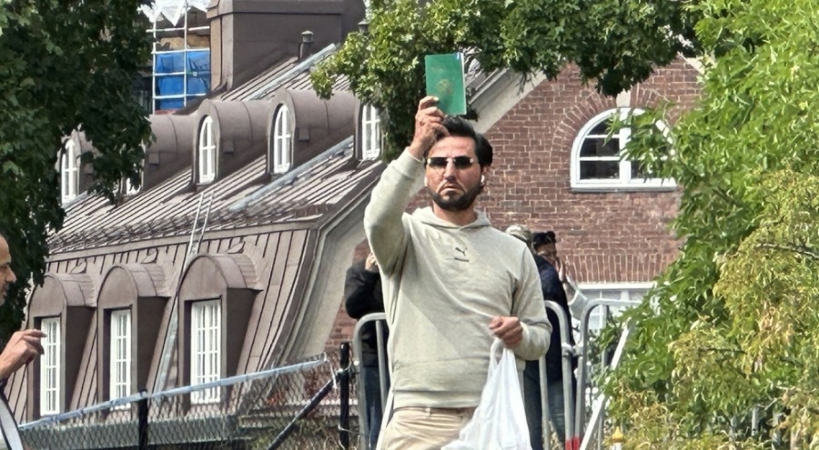 İsveç'te Kur'an-ı Kerim'e ve Irak bayrağına hakaret! Ünlü şirketin lisansı iptal edildi