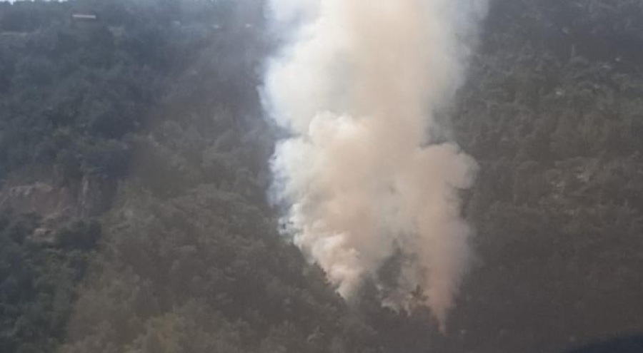 Alanya'da orman yangını çıktı