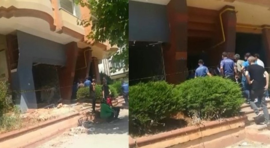 Gaziantep'te ağır hasarlı binanın su kuyusunda ceset bulundu