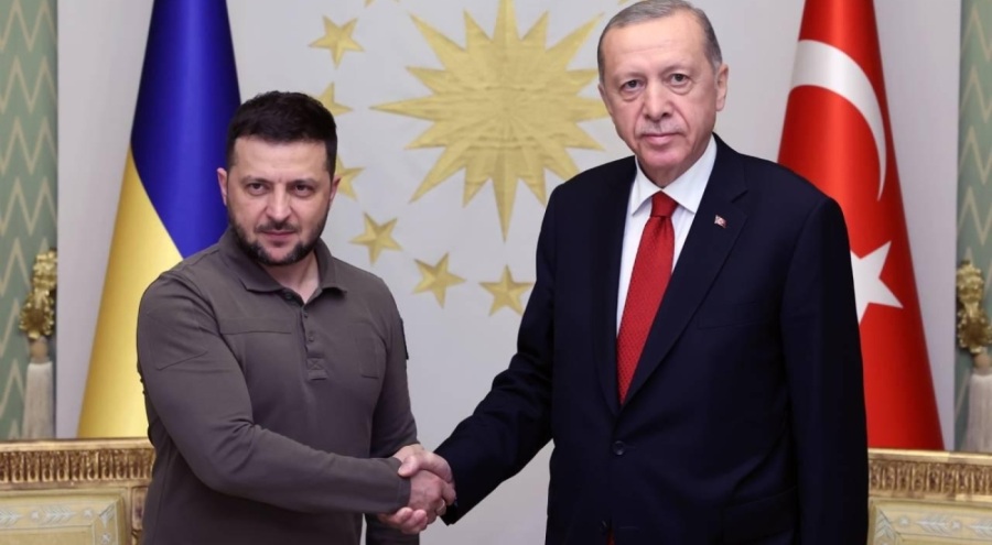 Cumhurbaşkanı Erdoğan, Zelenskiy ile görüştü