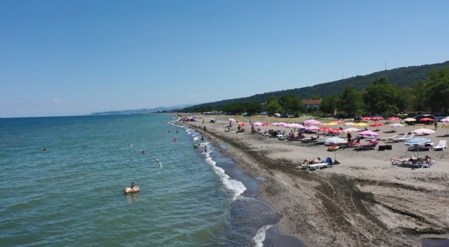 Samsun plajları canlandı
