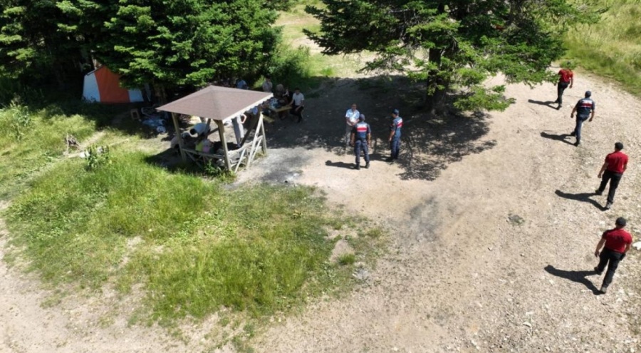 Bursa'da jandarma ormanlarda denetimi artırdı