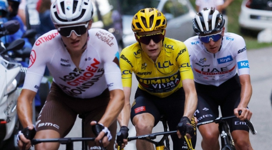 Fransa Bisiklet Turu'nun 20. etabını Pogacar kazandı