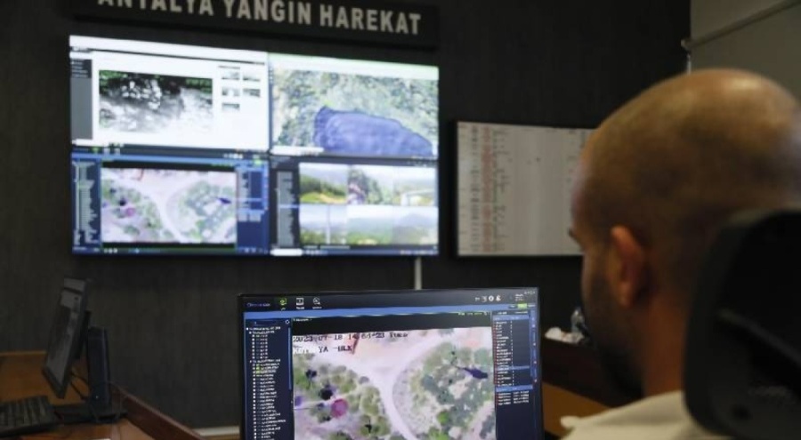 Antalya'da orman yangını riskine karşı sıkı takip!