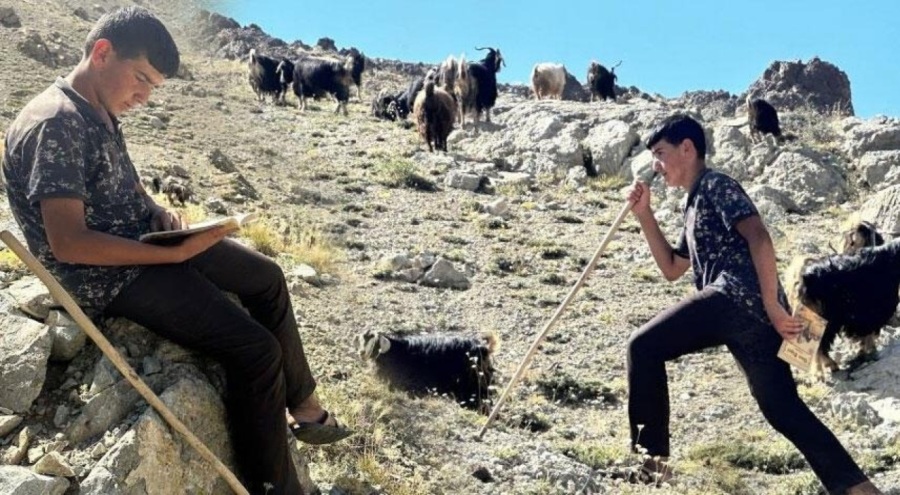 Çobanlık yapan Muhammet LGS'de derece yaptı!