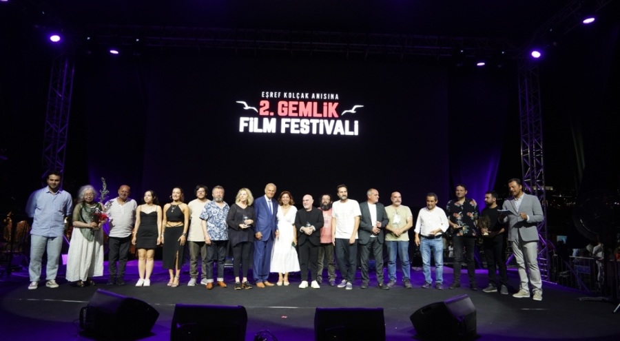 Gemlik Film Festivali'nde ödül töreni