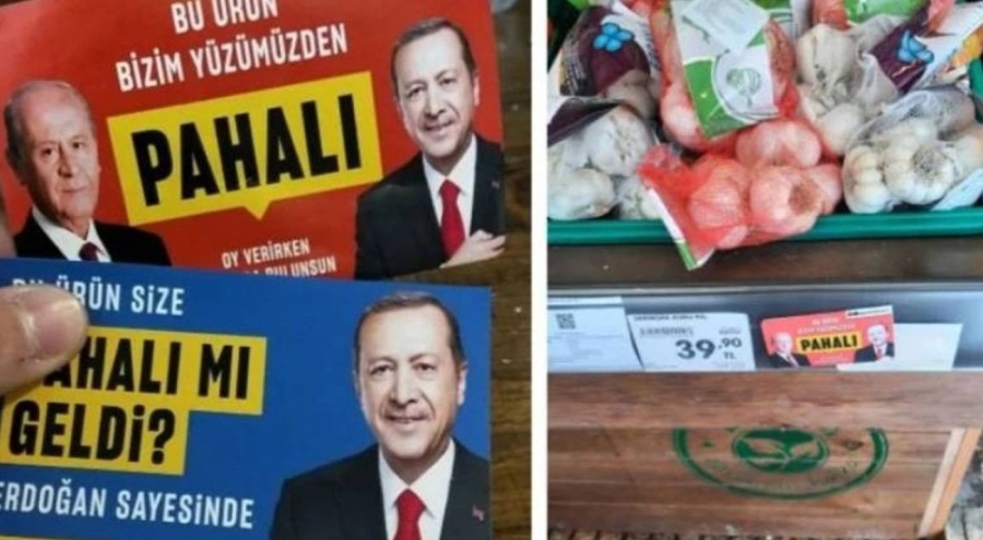 "Erdoğan sayesinde" etiketini tasarlayan ve market raflarına yapıştıran Mahir Akkoyun'a beraat
