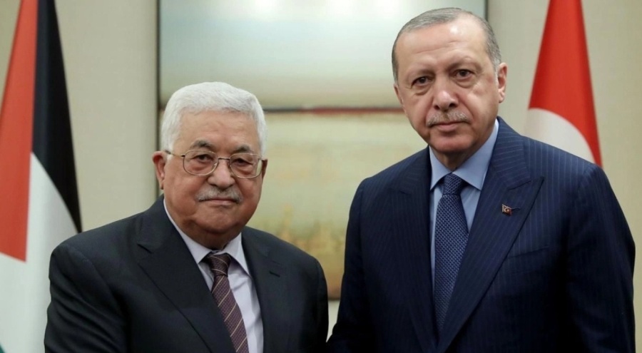 Filistin Devlet Başkanı Ankara'ya geldi