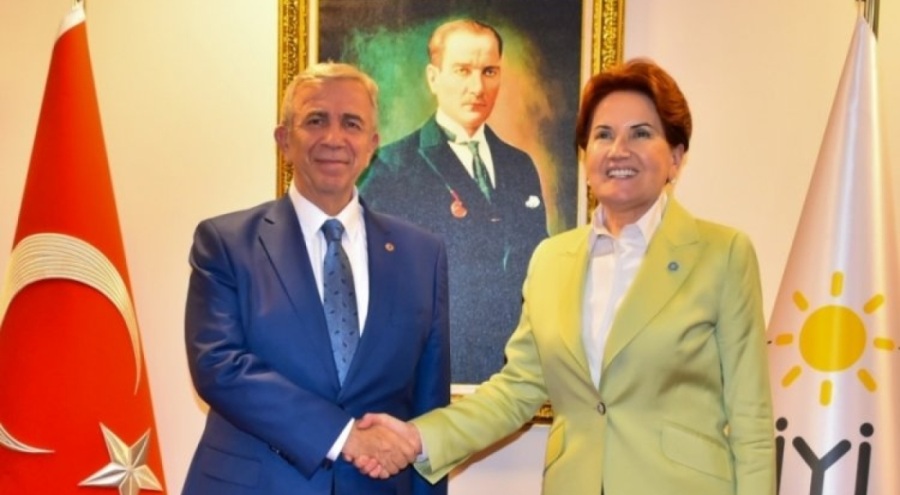 Akşener, Başkan Yavaş ile görüştü