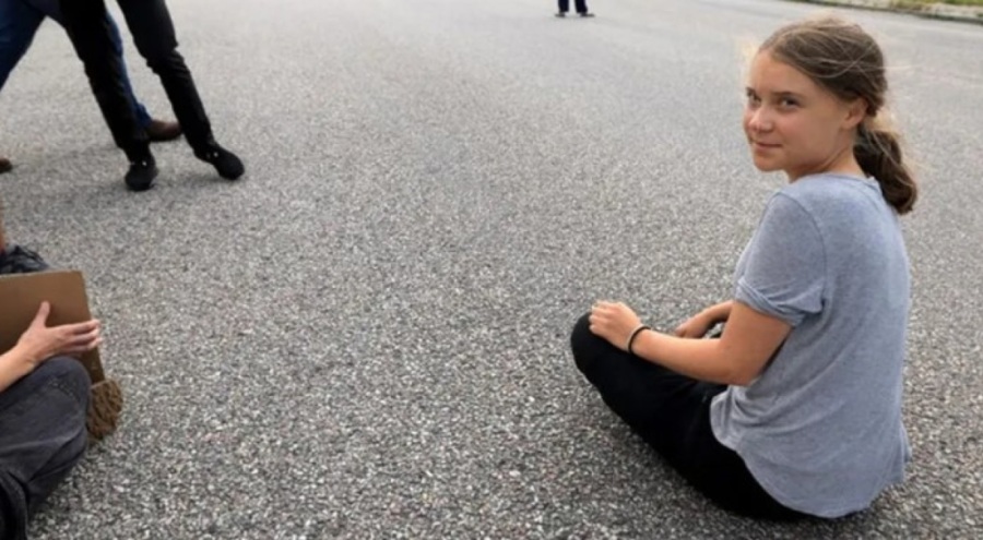 Greta Thunberg'e para cezası