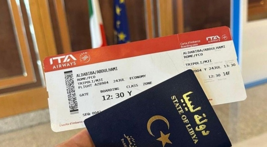 Libya Başbakanı, Roma-Trablus biletini paylaştı