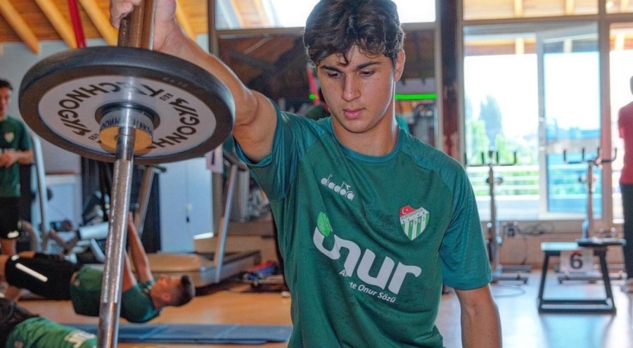 Bursaspor, günün ilk idmanını yaptı