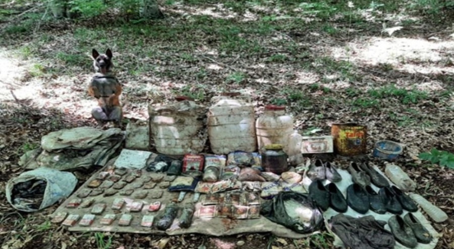 Terör örgütüne ait sığınak imha edildi