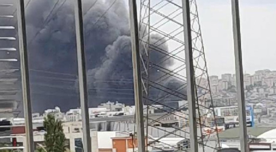 İstanbul'da korkutan yangın!