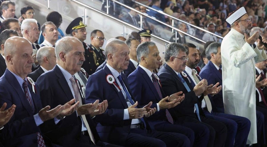 Erdoğan, Polis Meslek Yüksek Okulları Mezuniyet Töreni'ne katıldı