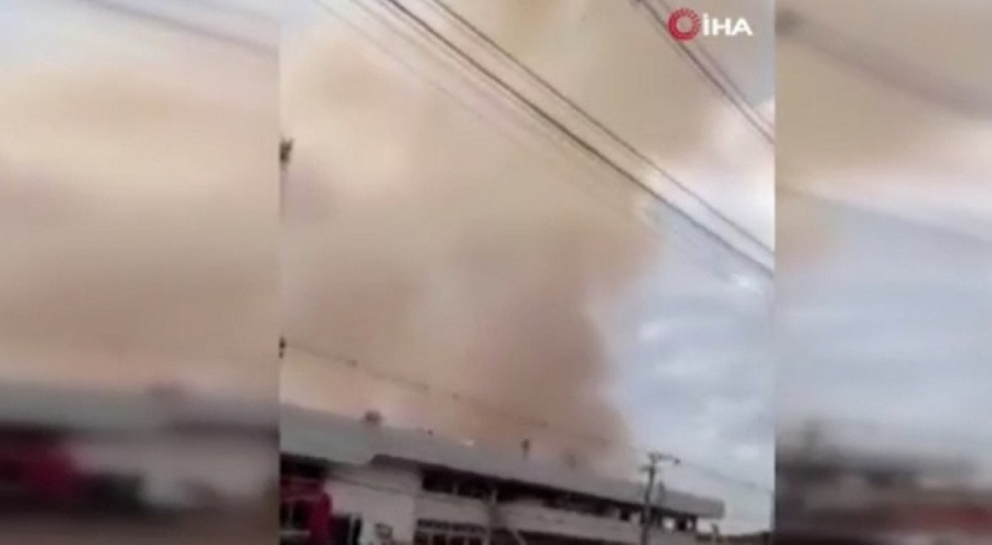 Brezilya'da tahıl silosunda patlama! Ölü ve yaralılar var