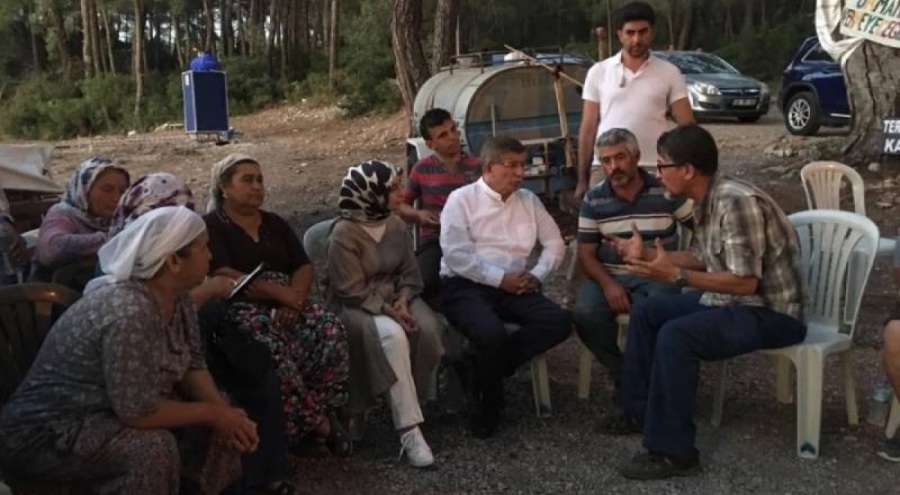 Davutoğlu Akbelen Ormanları'nda ağaç kesimine tepki gösterdi!