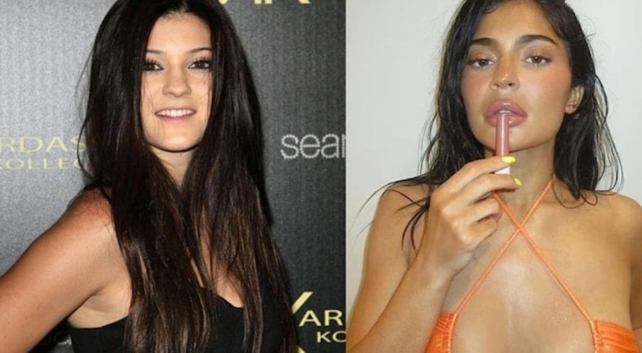 Kylie Jenner her yerini yaptırmış