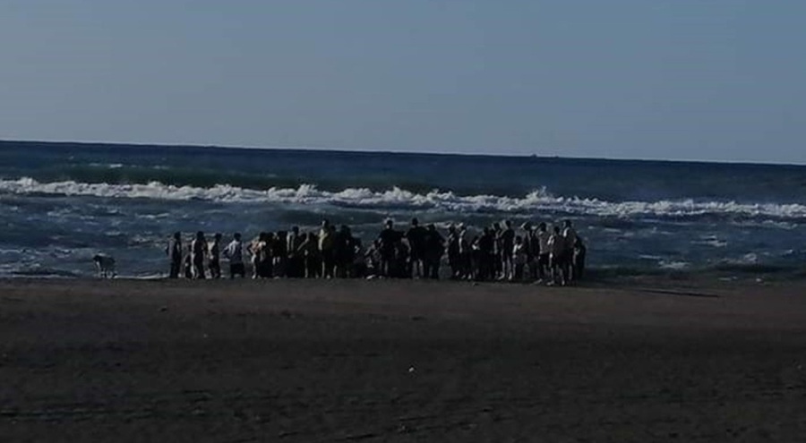 Boğulma tehlikesi atlatan 17 yaşındaki genç hastaneye kaldırıldı