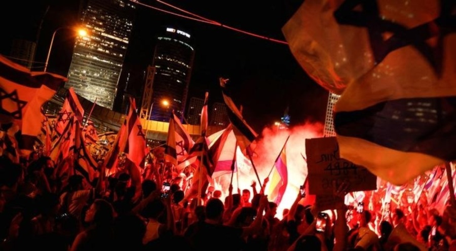 İsrail'de protestolar sürüyor