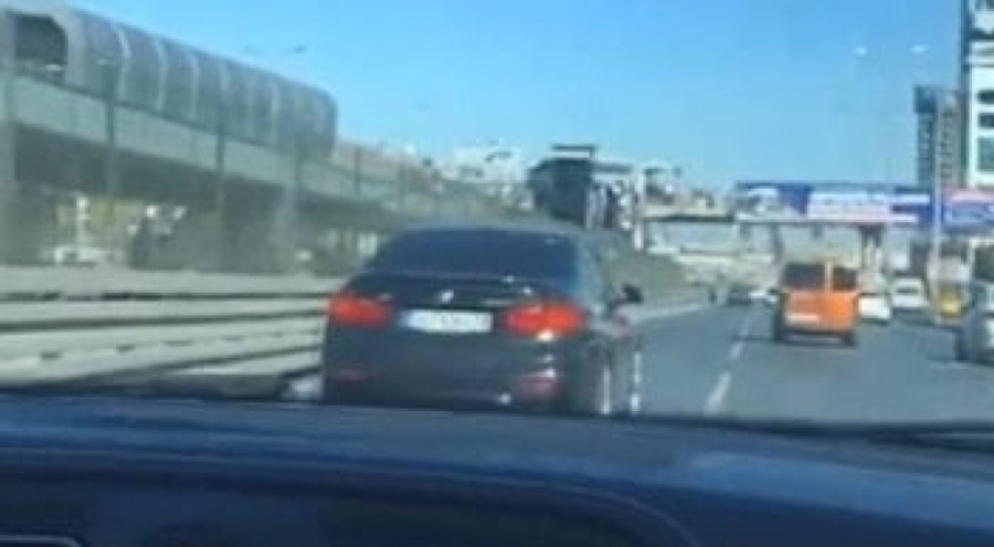 Trafikte makas atan sürücüye ceza