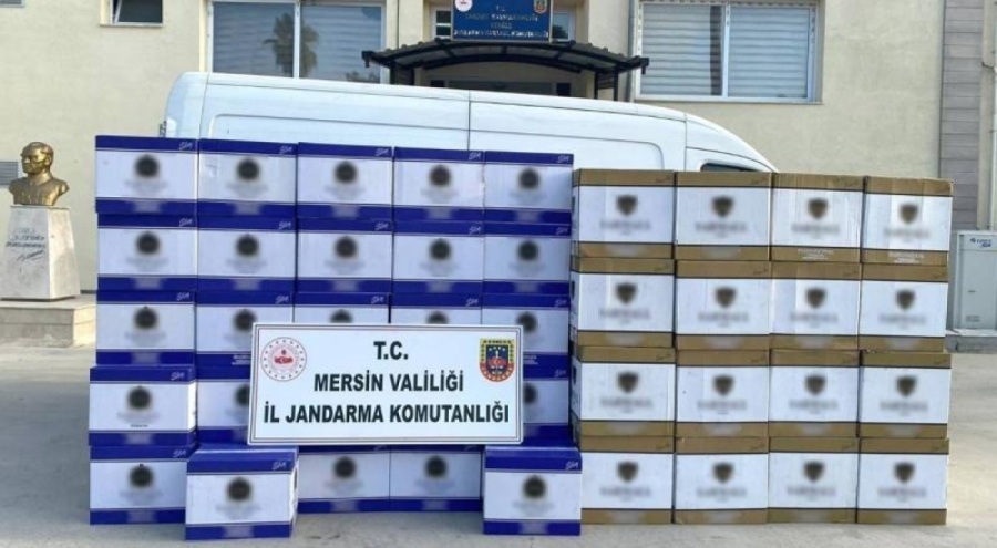 Mersin'de 2 milyonluk makarona el konuldu!