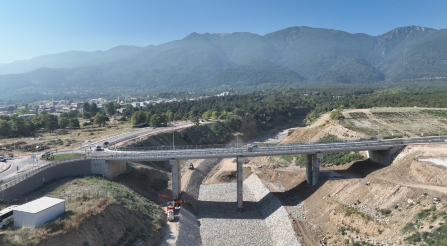 Bursa'da Balıkdere Köprüsü ve bağlantı yolları açıldı