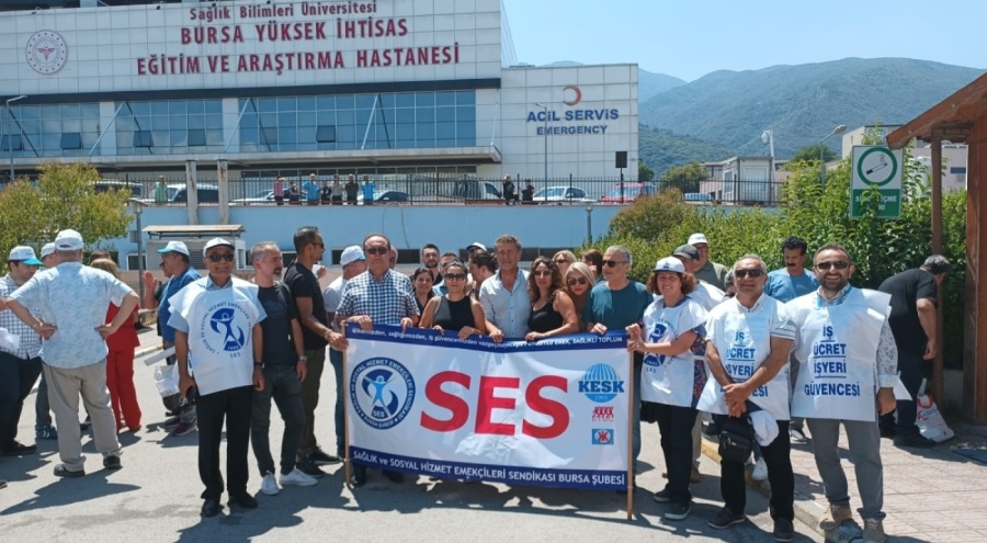 Bursa'da sağlık çalışanları iş bıraktı! 2 gün çalışmayacaklar