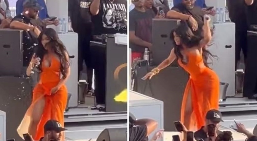 Cardi B sahneden mikrofon fırlatmıştı: Olayın perde arkası ortaya çıktı!