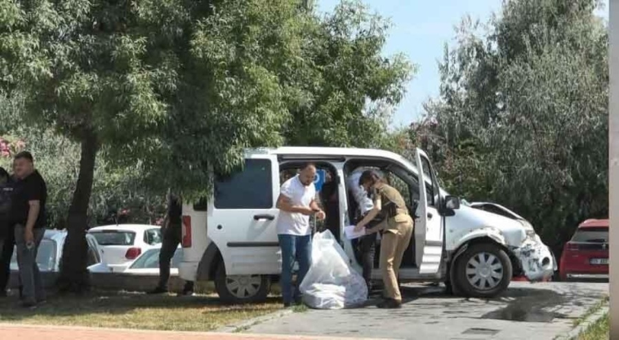 Samsun'da polis aracıyla otomobil çarpıştı! 4 yaralı