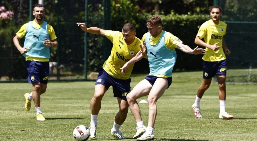 Fenerbahçe, ara vermeden hazırlıklarını sürdürdü