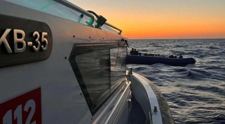 23 kaçak göçmen kurtarıldı