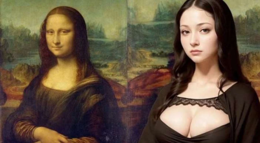 Yapay zeka tarafından 'modern' Mona Lisa çizildi