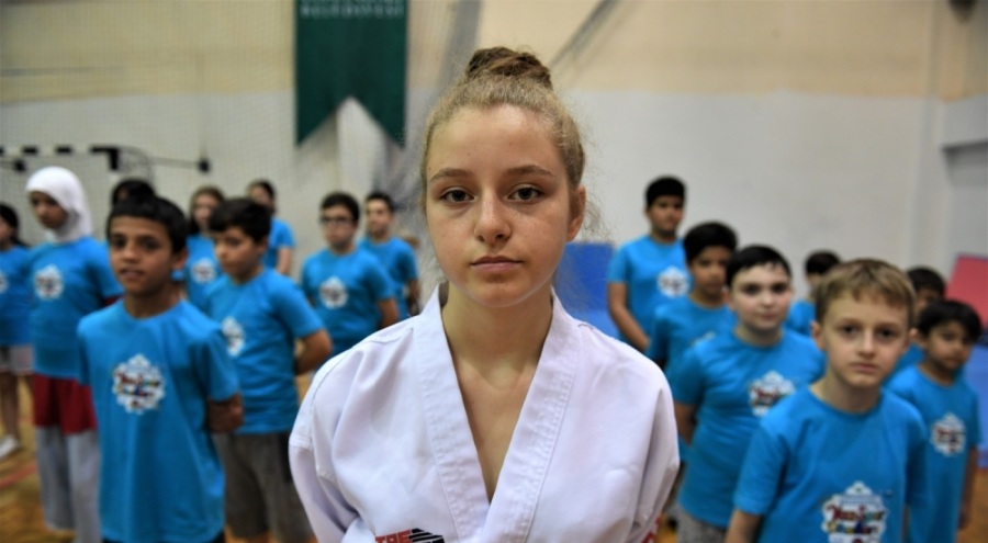 Minik judo ve taekwondocular sertifikalarını aldı