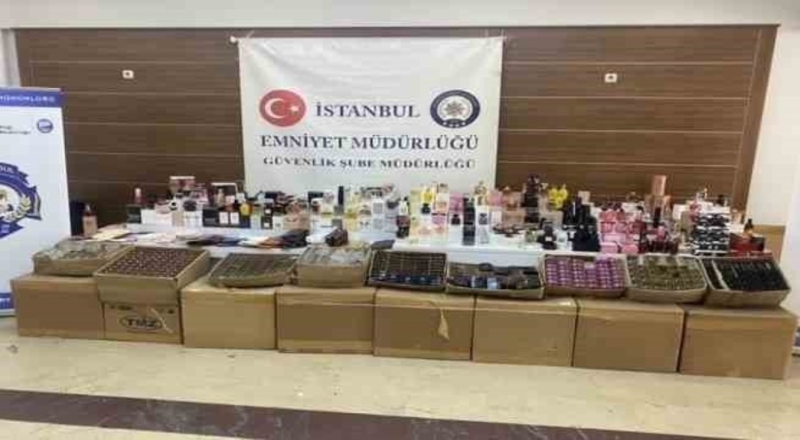 İstanbul'da sahte parfüm operasyonu
