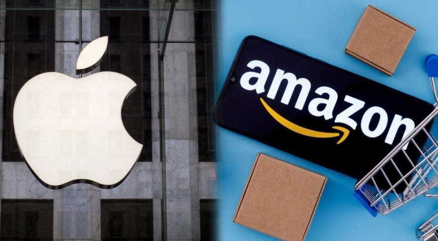 Apple gelir kaybederken, Amazon yükselişe geçti