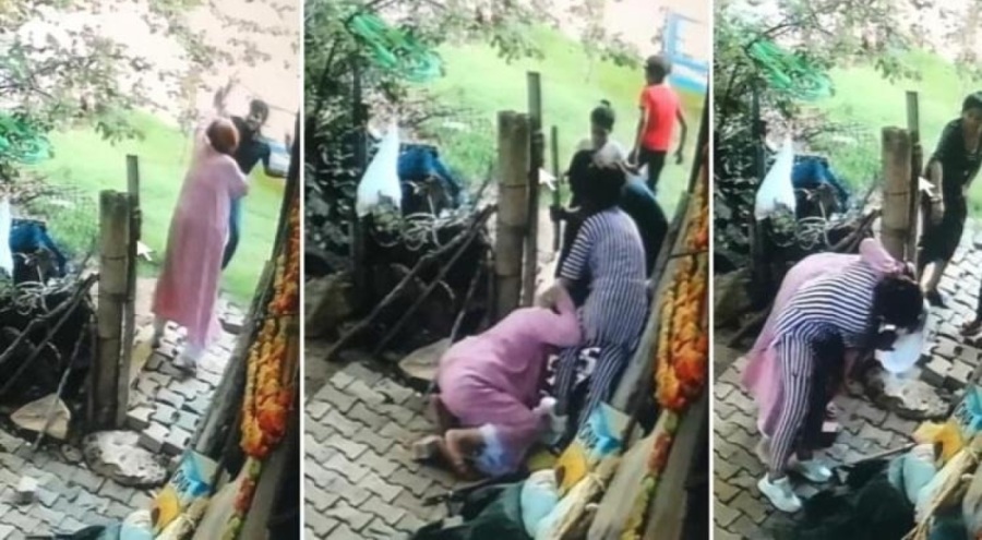 74 yaşındaki kadına dehşeti yaşattılar! Taş ve sopalarla saldırdılar