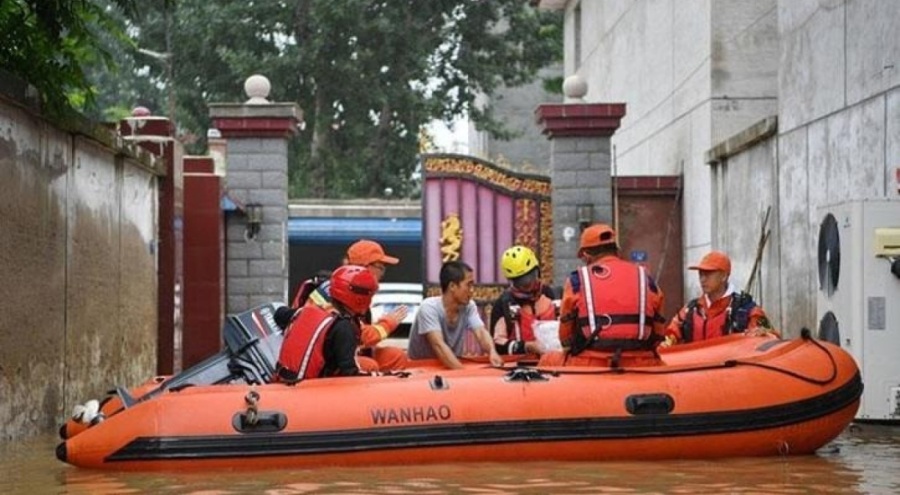 Çin'de sel meydana geldi: 10 ölü, 18 kayıp