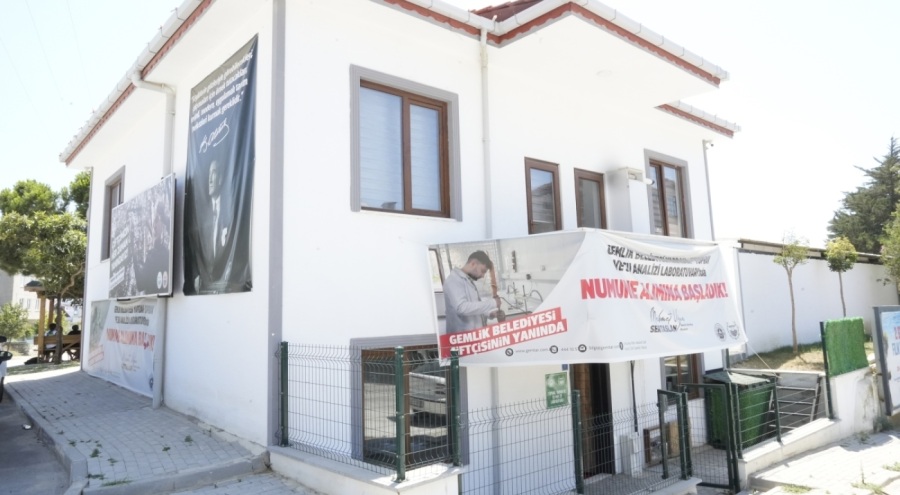 Bursa Gemlik'te kurulan laboratuvar ile çiftçiye tasarruf