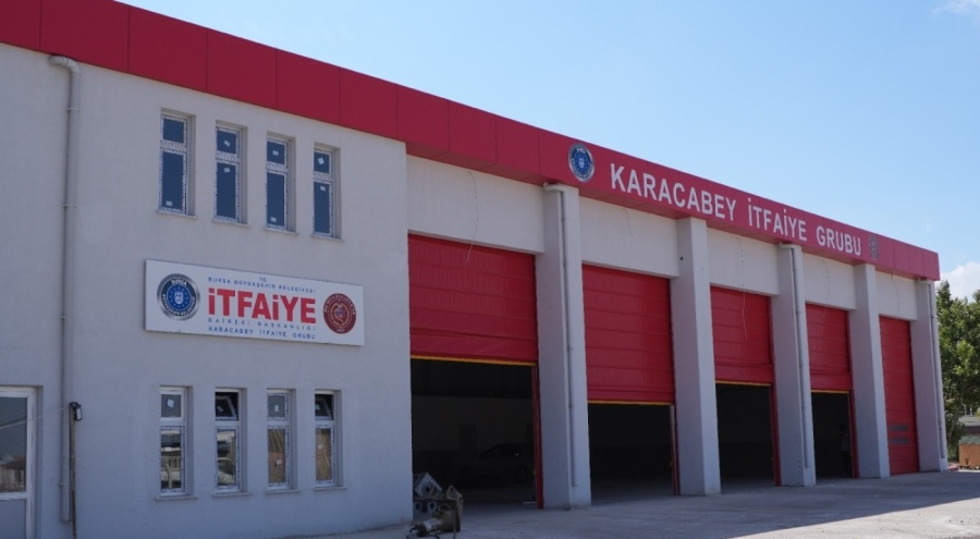 Bursa Karacabey'e yeni itfaiye binası