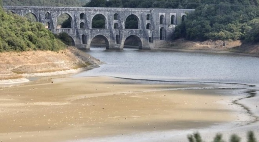 İstanbul'da barajların doluluk oranı düştü
