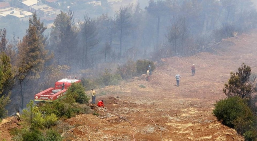 Hatay'daki orman yangınıyla ilgili yakalanan şüphelilerden 3'üne tutuklama