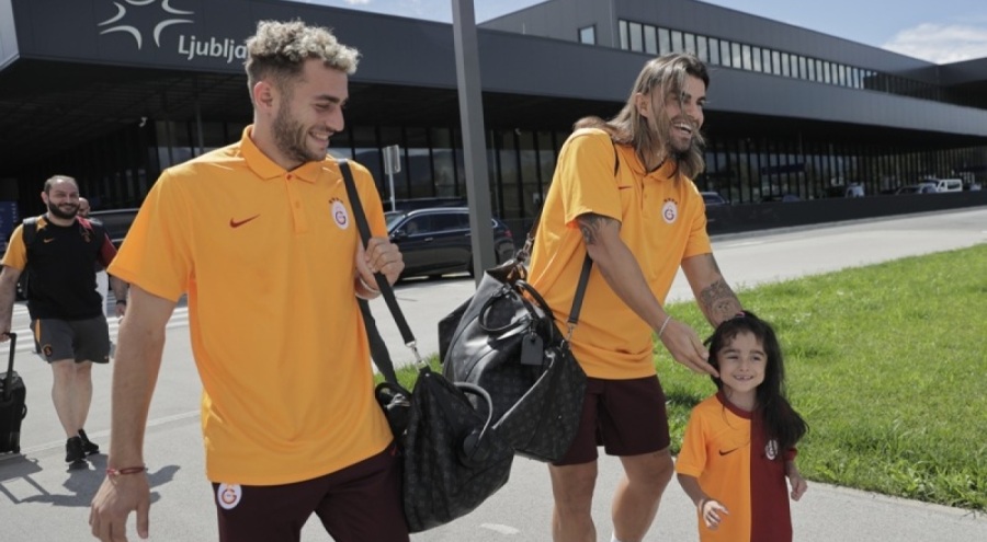 Galatasaray, Slovenya'ya ulaştı